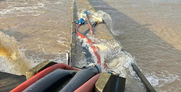 Comment maintenir ce polder hors d'eau alors que les précipitations vont devenir de plus en plus exceptionnelles ?