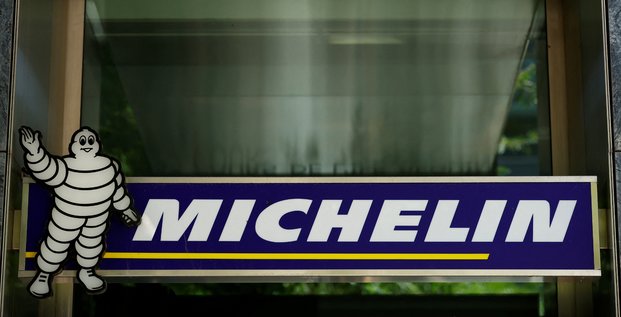 Le logo du fabricant francais de pneus michelin
