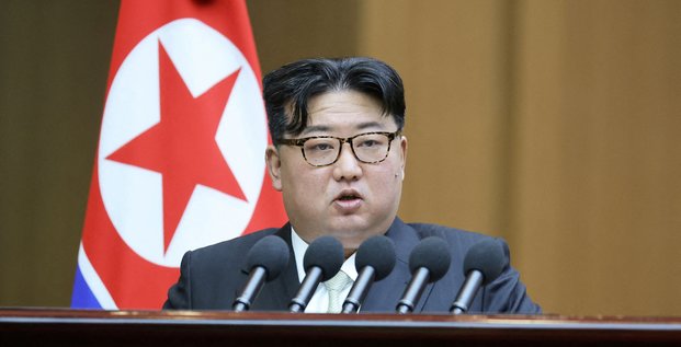 Le dirigeant nord-coreen kim jong a pyongyang