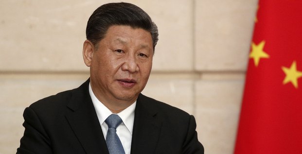 Le president chinois xi jinping a paris