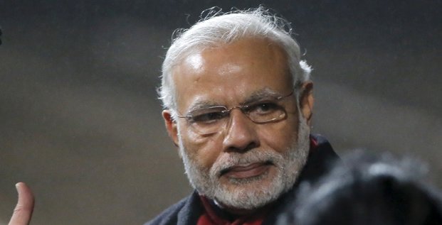 Le premier ministre indien modi en russie