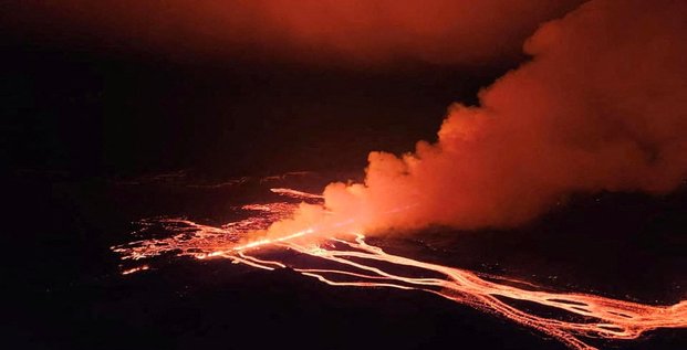 Islande : éruption volcanique à Grindavik