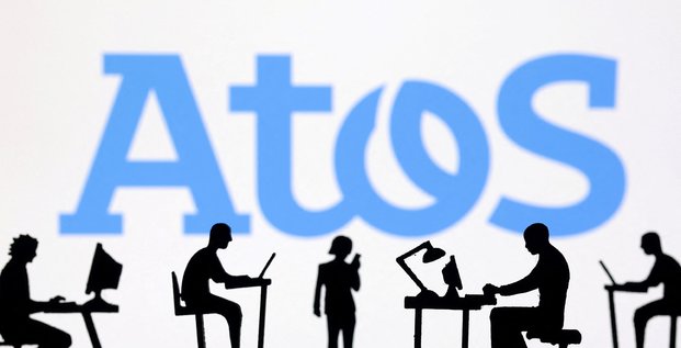 Photo d'illustration du logo d'atos