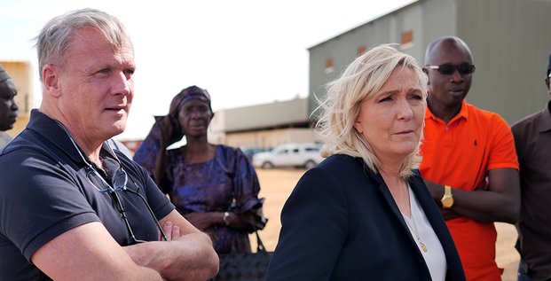 La députée du Pas-de-Calais et son mentor, au Sénégal, en janvier 2023.
