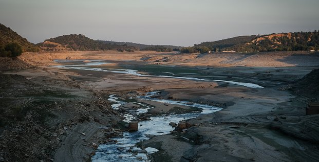 Barrage dans les Pyrénées-Orientales