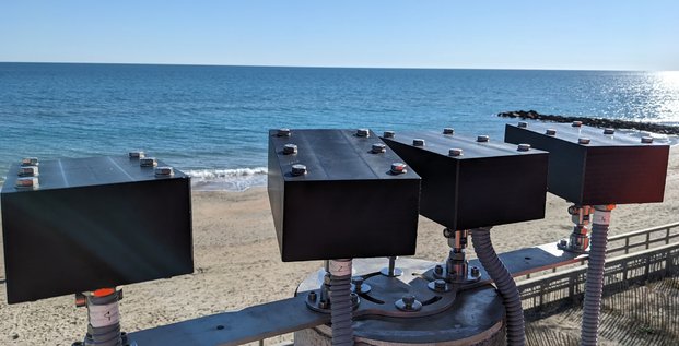 A Frontignan (Hérault), le Syndicat Mixte du Bassin de Thau vient d'inaugurer le dispositif gardIAn, dédié à l'observation et à la surveillance des plages.
