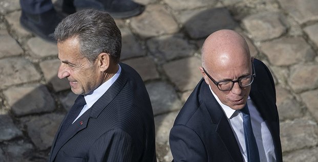 Eric Ciotti et Nicolas Sarkozy