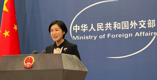 Le nouveau porte-parole du ministere chinois des affaires etrangeres, mao ning, a pekin