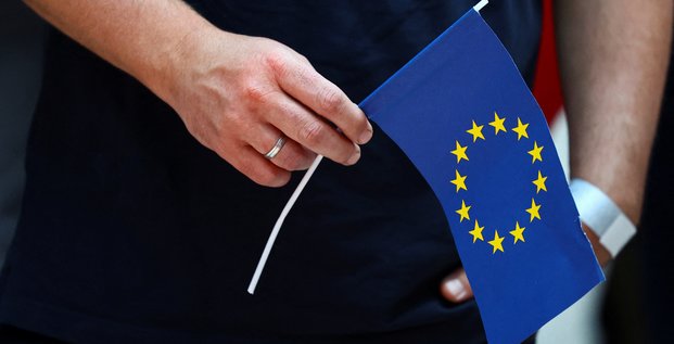 Le drapeau de l'union europeenne