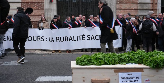 En février 2023, agriculteurs, associations des canaux et élus avaient protesté pour l’accès à l’eau dans les Pyrénées-Orientales.