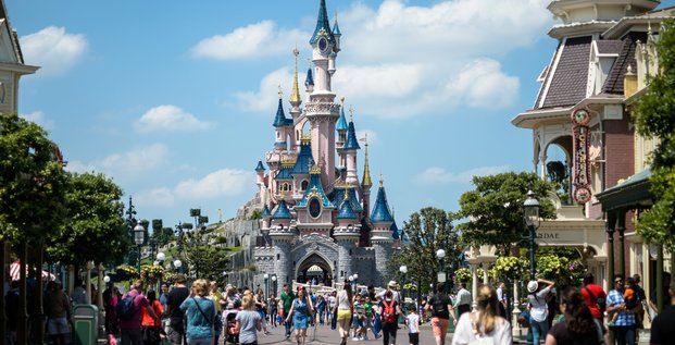 Le parc Eurodisney en Seine-et-Marne