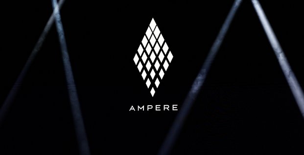 Un logo d'ampere