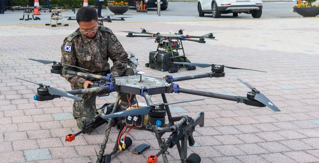 Drone, Corée du Sud, Corée du Nord, armes