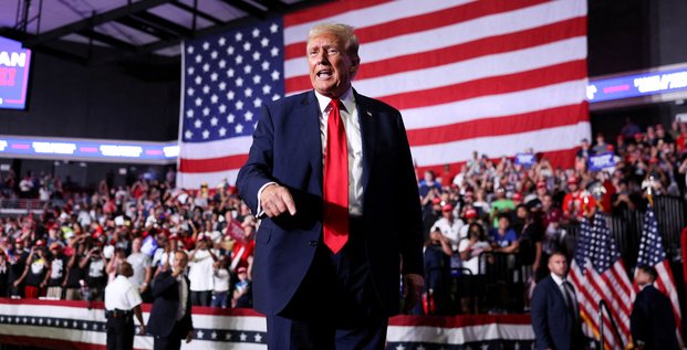 Photo d'archives: l'ancien president des etats-unis et candidat republicain a la presidence donald trump