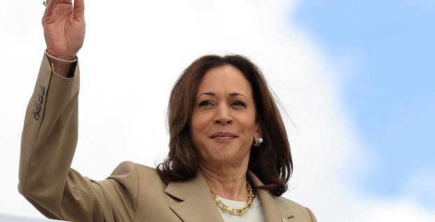 La vice-presidente americaine kamala harris