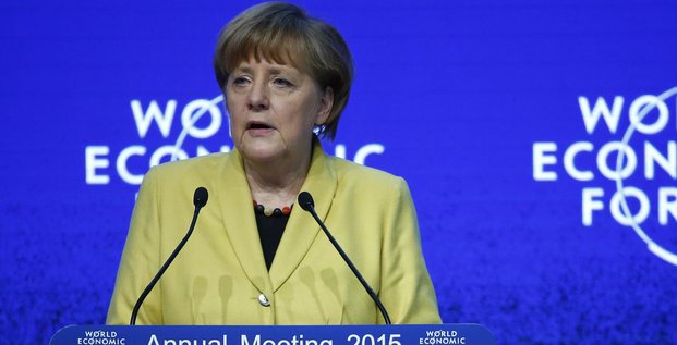 Merkel Davos 2015.01.22
