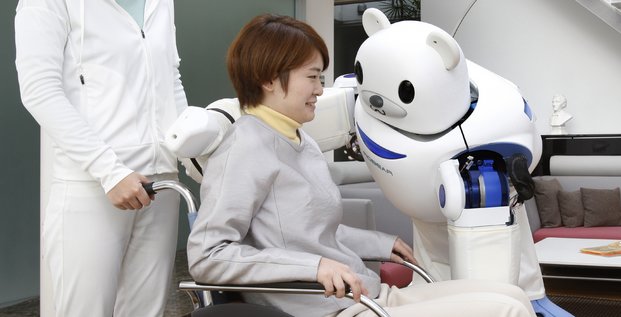 Robear robot japonais assistance à domicile Riken