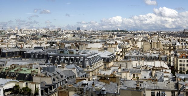 Paris Immobilier toits ville logement hausse des prix des loyers des ventes