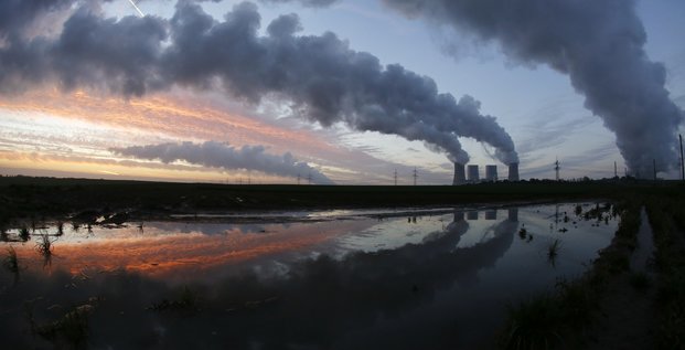 Une usine de charbon en Allemagne