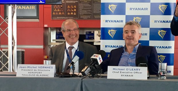 Michael O'Leary, directeur général de la compagnie Ryanair