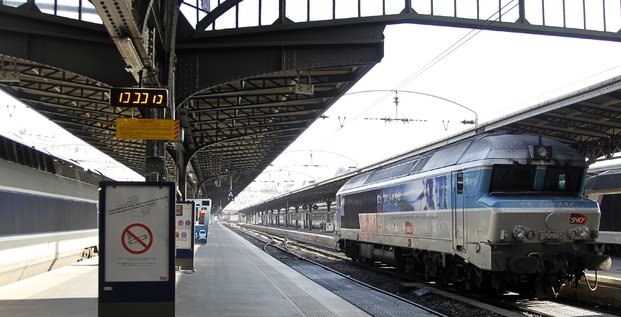 Gare de l'Est locomotive