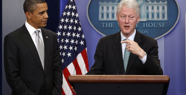 Bill Clinton et Barack Obama