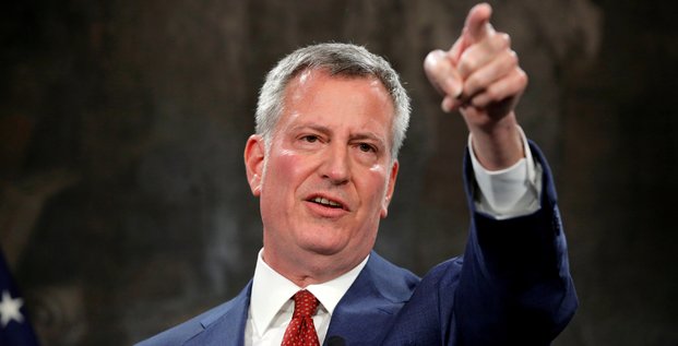 De blasio pratiquement assure d'etre reelu maire de new york