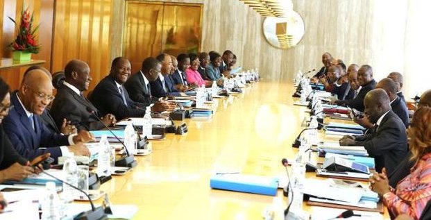 Conseil ministres gouvernement Ouattara Côte d'Ivoire