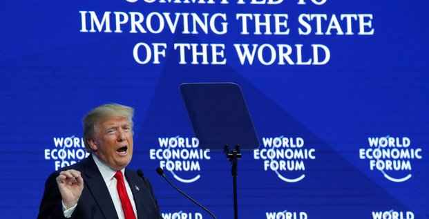 Trump, Davos 2018, WEF, Forum économique mondial,