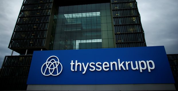 Les commandes de thyssenkrupp a un pic de 5 ans