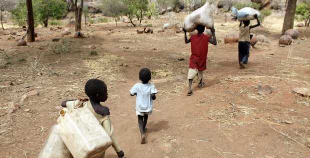 Deux millions d'enfants du soudan du sud ont fui a cause de la guerre