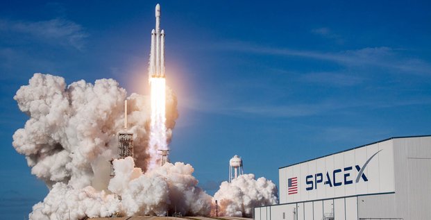 SpaceX Falcon Heavy Elon Musk CNES