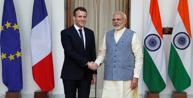 Macron ouvre une nouvelle ere du partenariat avec l'inde