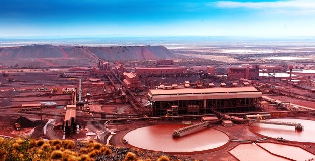Mine Sishen Kumba Iron Ore Mine Afrique du Sud