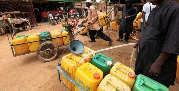 vendeur eau Niamey Niger