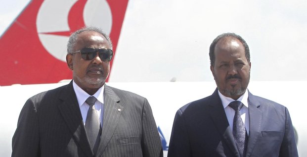 présidents Djibouti et somalie