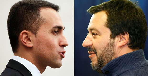 Italie di Maio et Salvini