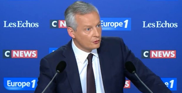 Bruno Le Maire Europe 1 mai 2018