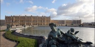 Photo du château de Versailles prise le 11 décembre 2007.