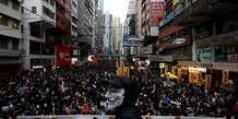 Hong kong ouvre 2020 par une manifestation de masse
