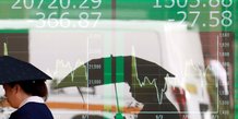 La bourse de tokyo finit en baisse