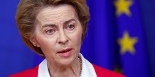 Ursula von der Leyen, présidente de la Commission européenne