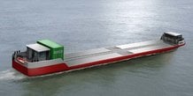 Barge Hydrogène Sogestran Le Havre