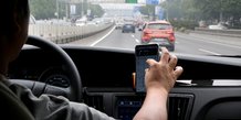 VTC, Didi Chuxing, taxi, driver, electric car, Pékin