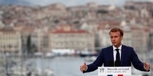 Macron annonce un plan d'ampleur pour marseille, ville monde