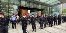 Chine: manifestation d'investisseurs au siege d'evergrande