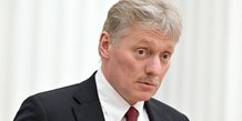 Photo du porte-parole du kremlin, dmitri peskov