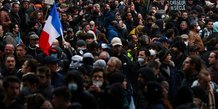 Manifestations a paris contre la reforme des retraites du gouvernement francais