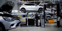 une usine de voitures