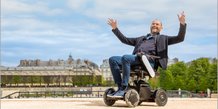 Olivier Goy, diagnostiqué SLA (maladie de Charcot) en 2020, est ambassadeur de la marque